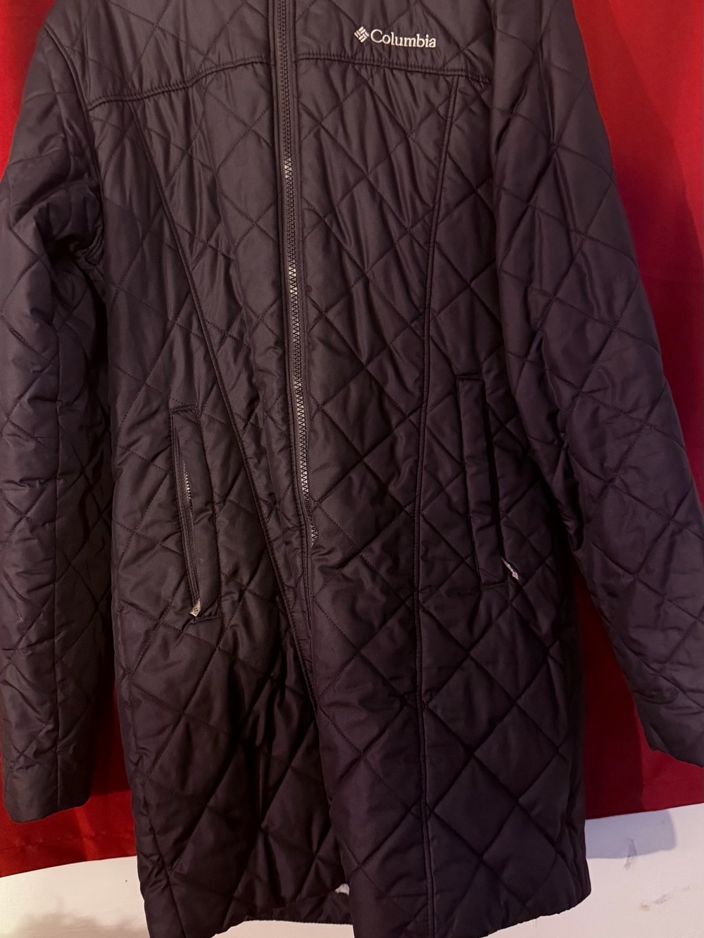 Columbia Black Quilted Puffer Jacket